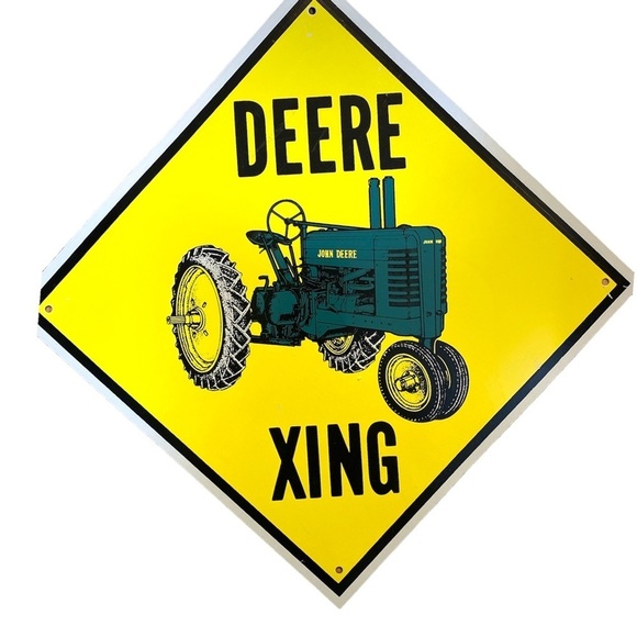John Deere Metal Sign - Picture 4 of 4